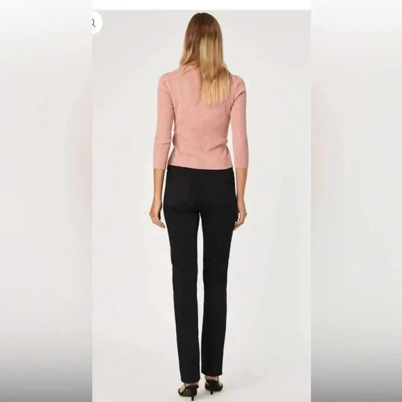 Mavi Kendra High Rise Straight Leg Black Jeans Size 26 - Picture 2 of 12